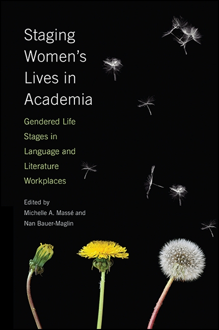 Cover of 'Staging Women's Lives in Academia'